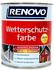 Renovo Wetterschutzfarbe weiss 750 ml