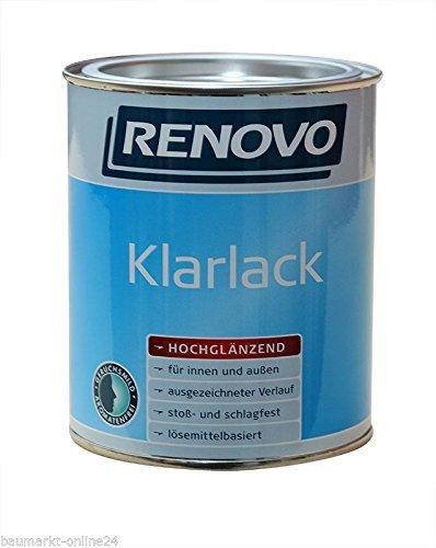 Renovo Klarlack Hochglanz farblos 750 ml