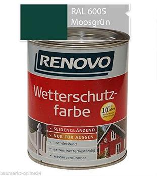 Renovo Wetterschutzfarbe moosgrün 750 ml