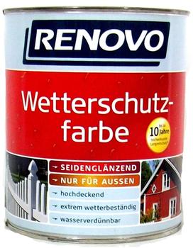 Renovo Wetterschutzfarbe signalrot 750 ml