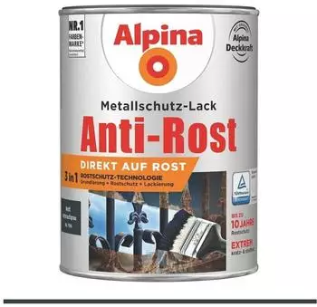 Alpina Farben Alpina Anti-Rost 2,5 ml anthrazit matt