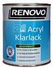 Renovo Acryl seidenmatter 2 in 1 Klar-Lack 2,5 l für innen und außen