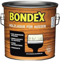 Holzlasur F&uuml;r Au&szlig;en 750 Ml Hellgrau Lasur Holz Holzschutz Schutzlasur - Bondex