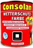 Consolan Schiefer / 22409, Consolan Wetterschutzfarbe " Schiefer " 2,5 L - Das