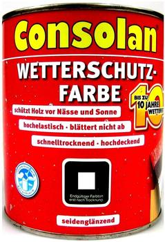 Consolan Wetterschutzfarbe Schiefer 2,5 L (5241144)
