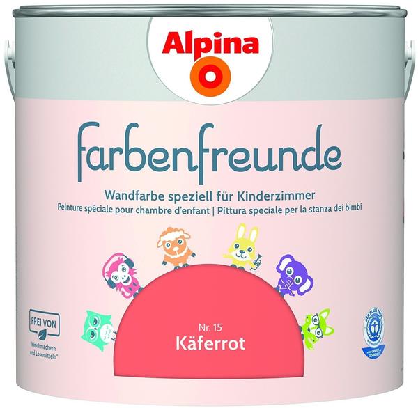 Alpina Farben Farbenfreunde Nr.15 Käferrot 2,5 L (914048)