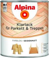 Alpina Klarlack f&uuml;r Parkett & Treppen 2 Liter gl&auml;nzend