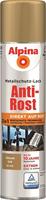 Spr&uuml;hmetallschutz-lack Anti Rost 400 Ml Gold Gl&auml;nzend Spr&uuml;hlack Lack - Alpina