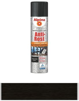 Alpina Farben Sprühmetallschutz-Lack Anti-Rost 400 ml Hammerschlag schwarz