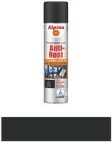 Alpina Spr&uuml;hmetallschutz-lack Anti Rost 400ml Schwarz Matt Spr&uuml;hlack...