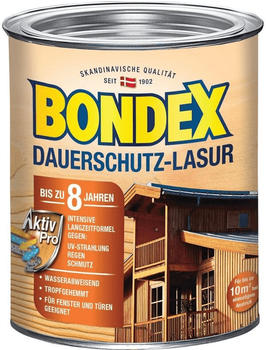 Bondex Dauerschutz-Lasur Grau 0,75 l (377906)
