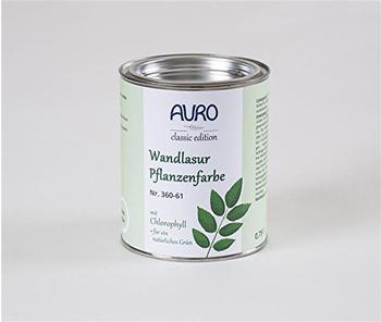 Auro Wandlasur-Pflanzenfarbe Blattgrün 0,75 l (299-2)