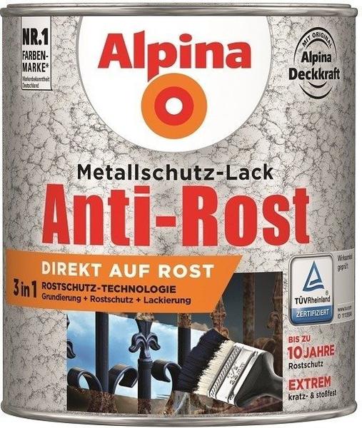 Alpina Farben Alpina Anti-Rost 750 ml Hammerschlag Kupfer