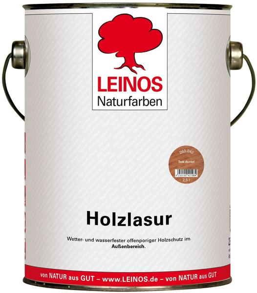 Leinos Holzlasu Teak dunkel 2,5 l (3002-2)