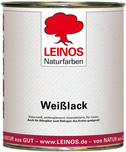 Leinos Weißlack weiß 820 seidenglänzend 0,75 l (3051-2)