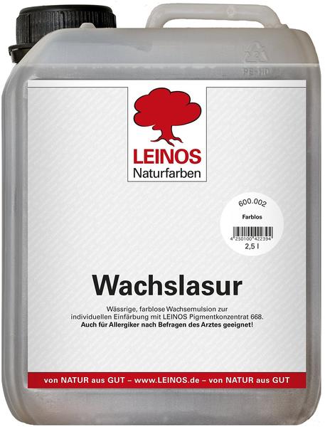 Leinos Wachslasur Basis 600 2,5 l (2996-2)