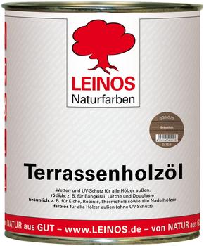 Leinos Terrassenholzöl für außen bräunlich 0,75 l (5327-2)