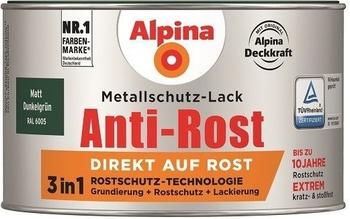 Alpina Farben Alpina Anti-Rost 3in1 matt dunkelgrün 300 ml (912944)