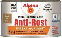 Metallschutz-lack Anti-rost 300 Ml Gold Gl&auml;nzend Metallack Schutzlack - Alpina