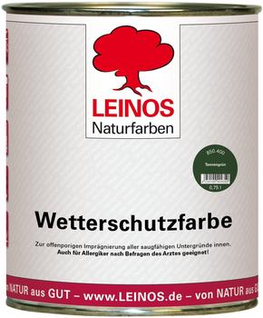 Leinos Wetterschutzfarbe Tannengrün 0,75 l (3059)