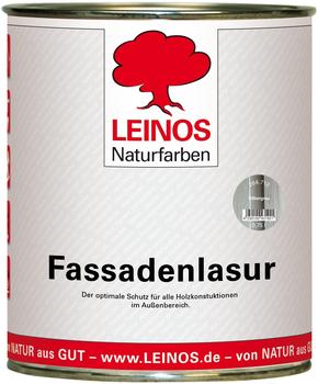 Leinos Fassadenlasur grau 0,75 l (44466)