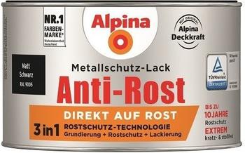 Alpina Farben Anti-Rost 3in1 matt schwarz 300 ml (912952)