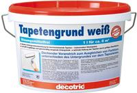 Tapetengrund 2,5 L Wei&szlig; Grundierungen - Decotric
