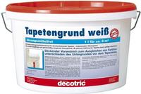 Tapetengrund 5 L Wei&szlig; Grundierungen - Decotric