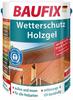 Baufix Holzlasur Wetterschutz-Holzgel, 5,0l, innen und außen, wasserbasiert,...