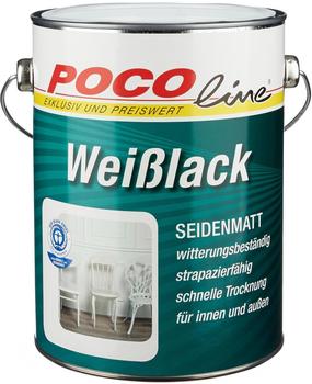 Pocoline Weißlack seidenmatt