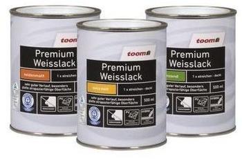 Toom Premium Weisslack seidenmatt