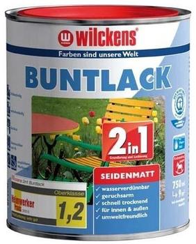Wilckens 2in1 Buntlack seidenmatt feuerrot 750 ml