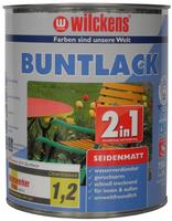 Wilckens - Buntlack 2in1 Ral8017 Schokoladenbraun Seidenmatt 0,75l 12481700050