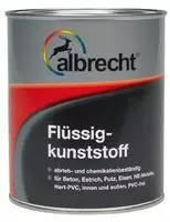 Albrecht Fl&uuml;ssigkunststoff 750 Ml Kieselgrau Ral 7032 Kunststofflack Innen Au&szlig;en