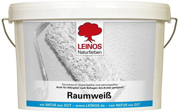 Leinos Raumweiss Naturharz-Wandfarbe 650 - 10 l