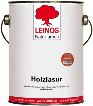 Leinos Holzlasur 2,5 l Nordisch Rot 260-056