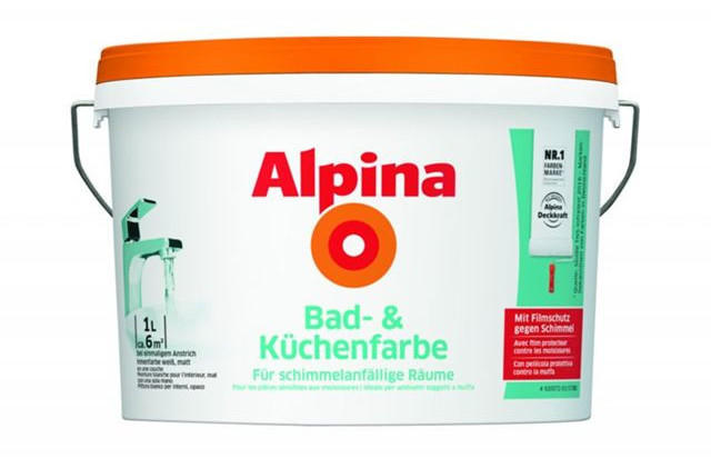 Alpina Bad und Küchenfarbe Test schon ab 19,49€ auf