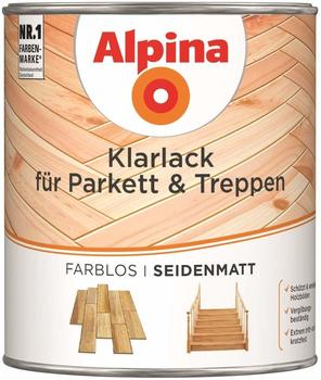 Alpina Farben Klarlack für Parkett & Treppen 2 l seidenmatt