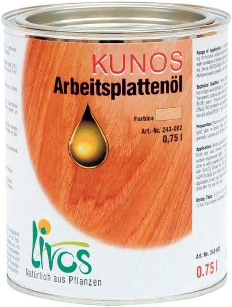Livos Kunos Arbeitsplattenöl 750 ml (243-0,75)