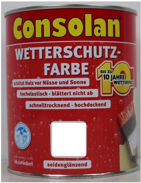 Consolan Wetterschutz-Farbe 2,5 l Anthrazitgrau