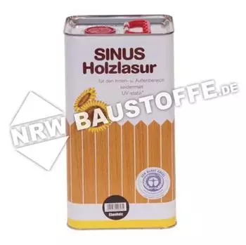 Burtex Sinus Holzlasur 5 l farblos Burtex Sinus Holzlasur 5 l farblos