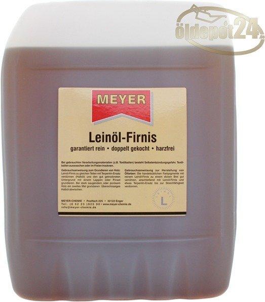 Meyer-Chemie GmbH Meyer Leinöl-Firnis 10 l