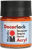 Marabu 11300 005 013, Marabu Acrylfarbe Decorlack 11300 005 013, orange, 50ml 50