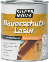 SUPER NOVA 20006570230143 Dauerschutz-Lasur, nu&aacute;baum, 750 ml
