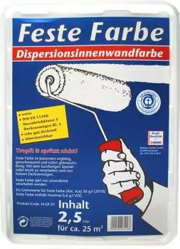 Wilckens Feste Farbe Dispersionsinnenwandfarbe 2,5 l