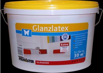 PRIMASTER Glanzlatex 5 l weiss