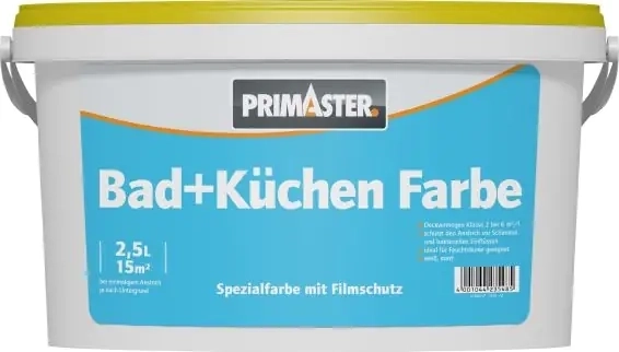 PRIMASTER Bad + Küchen Farbe 5 l