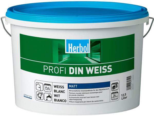 Herbol Profi DIN-WEISS matt 12,5l