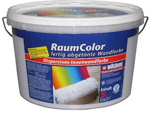Wilckens Raumcolor Dispersions-Innenfarbe Samtgrau 5 l (11099624)