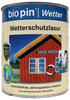 Biopin Wetterschutzlasur Kastanie 750 ml (2276)